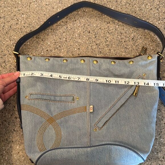 MARC JACOBS The Denim Sling Convertible Handbag - Picture 6 of 16